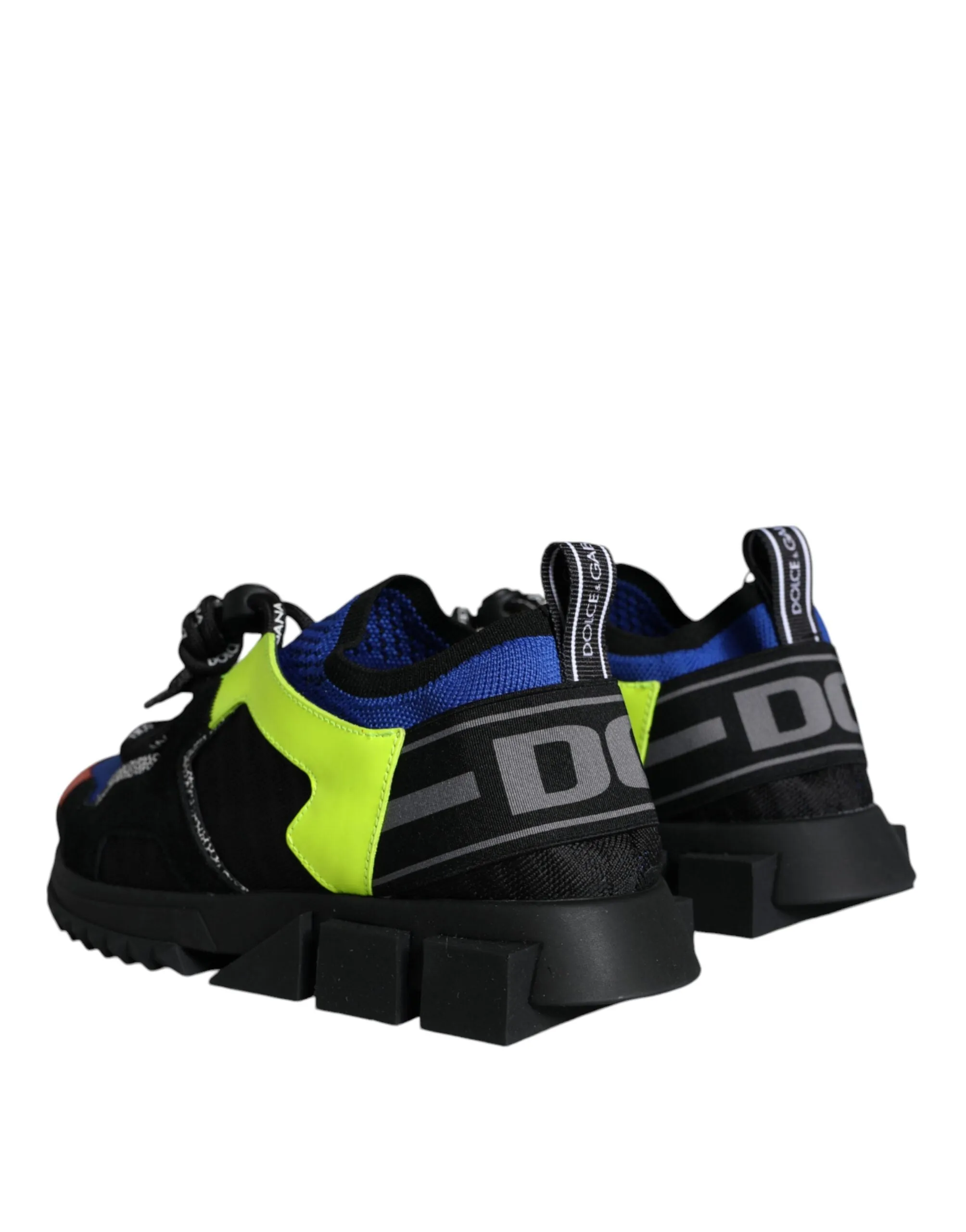 Dolce & Gabbana Multicolor Mesh Sorrento Trekking Sneakers Sko