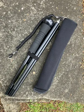 Folding wading staff