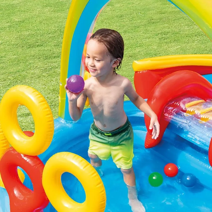 Intex Rainbow Ring Inflatable Play Center