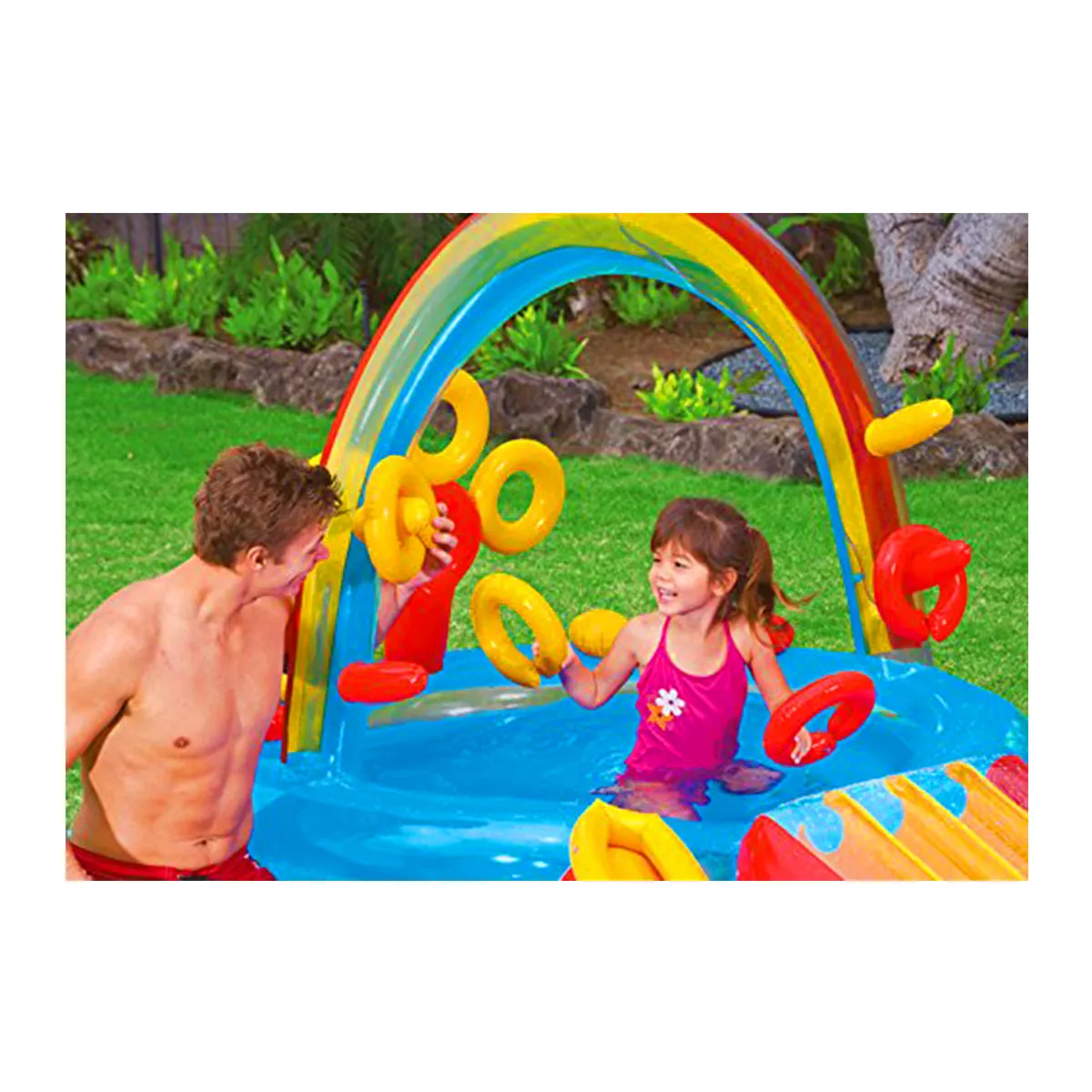 Intex - Rainbow Ring Play Center Pool