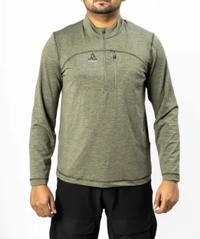 JAG Summit Seeker Series Full Sleeves Tshirt | UPF 50  Protection | Hiking Tshirt | Trekking Tshirt | Deep Olive