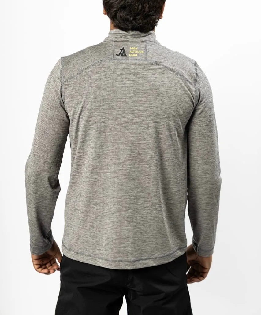JAG Summit Seeker Series Full Sleeves Tshirt | UPF 50  Protection | Hiking Tshirt | Trekking Tshirt | Grey