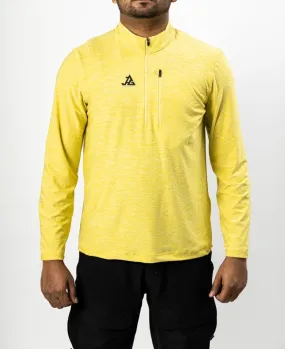 JAG Summit Seeker Series Full Sleeves Tshirt | UPF 50  Protection | Hiking Tshirt | Trekking Tshirt | Sunlight Yellow