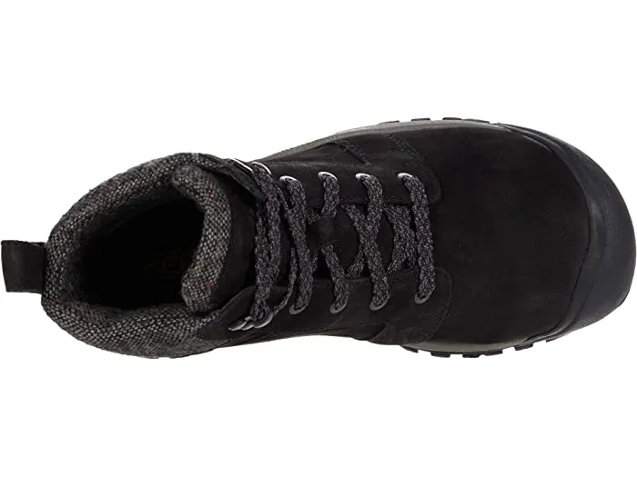 Keen Women's Kaci II Winter Mid Waterproof Boots- Black/ Steel Grey