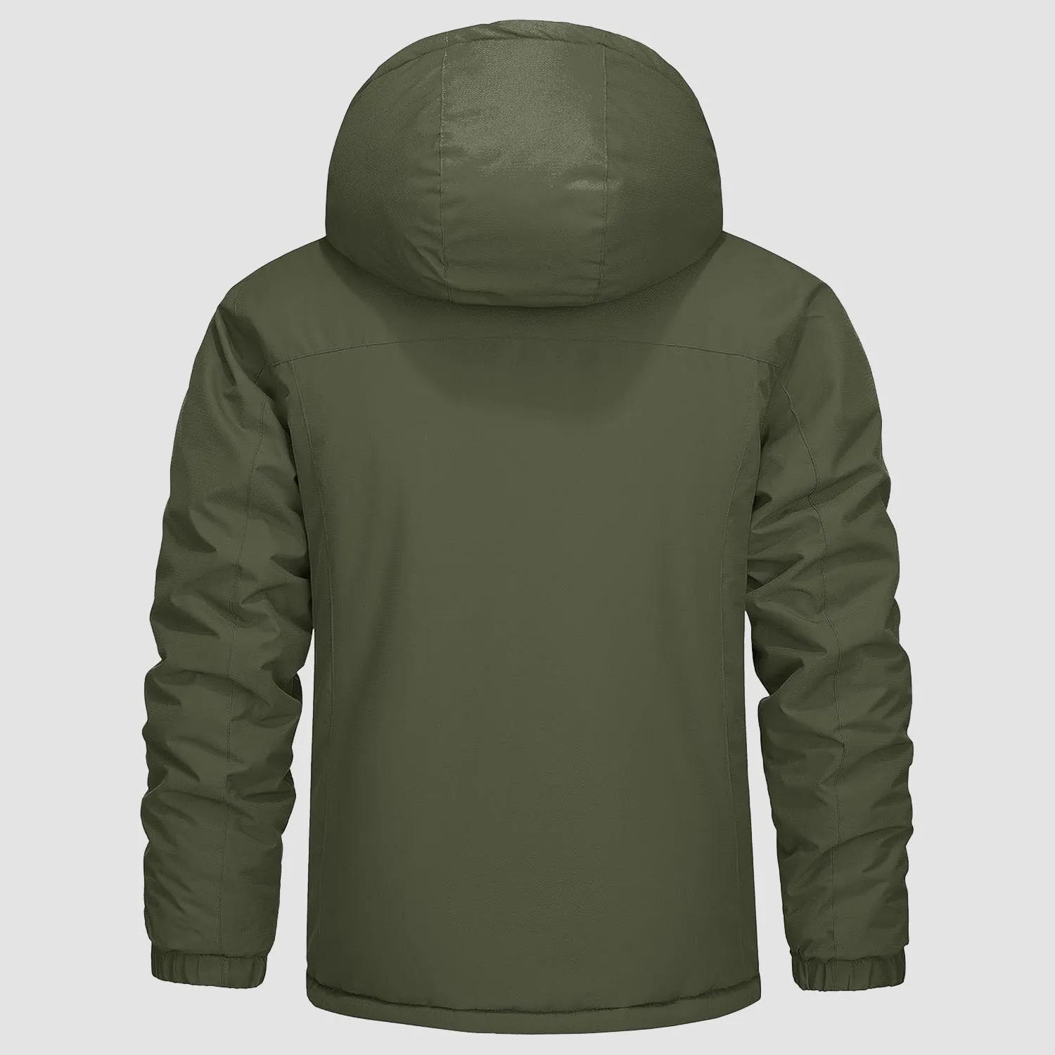 Men's Winter Coats Ski Snow Rain Jackets Water Resistant with Hood Warm Fleece Parka Hiking Fishing Work