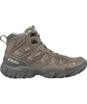 Oboz Women's Sawtooth X Mid Waterproof Hiking Boots- Rock Fall