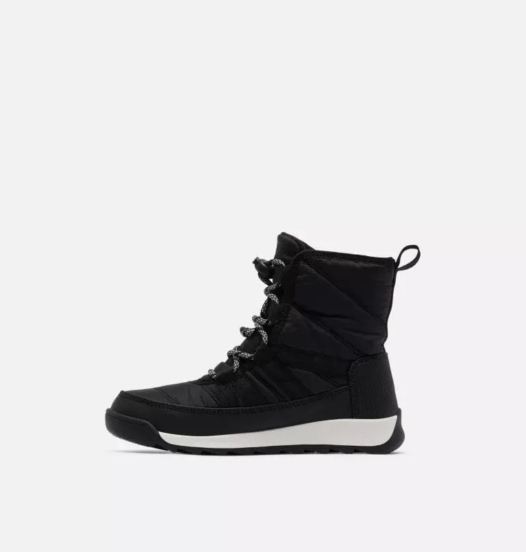 Sorel Kids Whitney ll Short Lace Waterproof Boots- Black