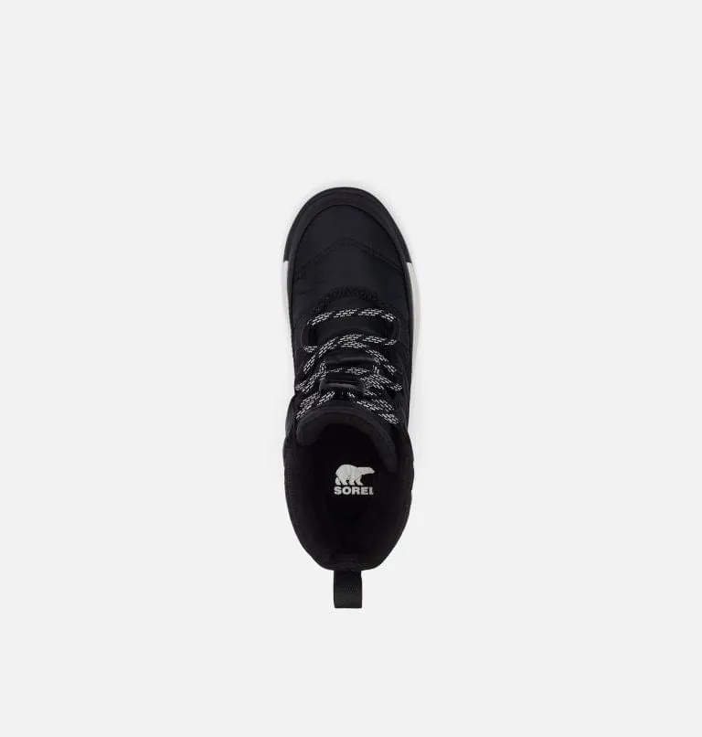 Sorel Kids Whitney ll Short Lace Waterproof Boots- Black